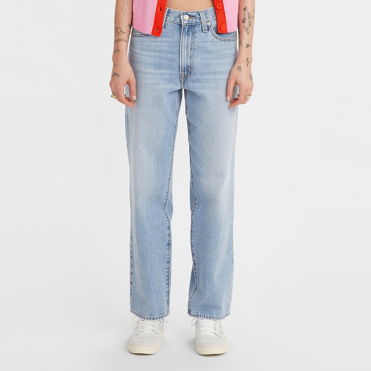 LEVIS - Levis Jeans Baggy Tiro Alto Mujer