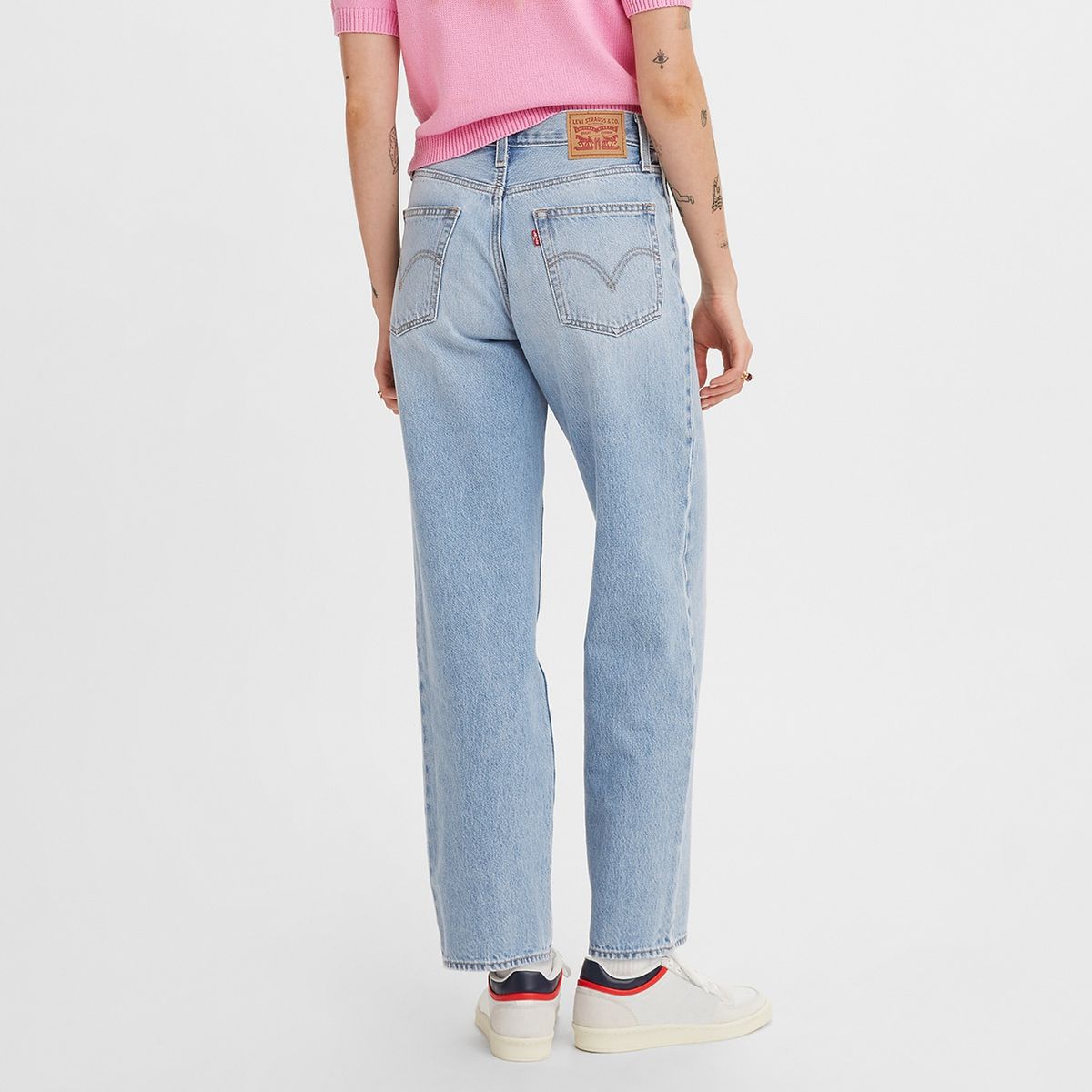 LEVIS - Levis Jeans Baggy Tiro Alto Mujer