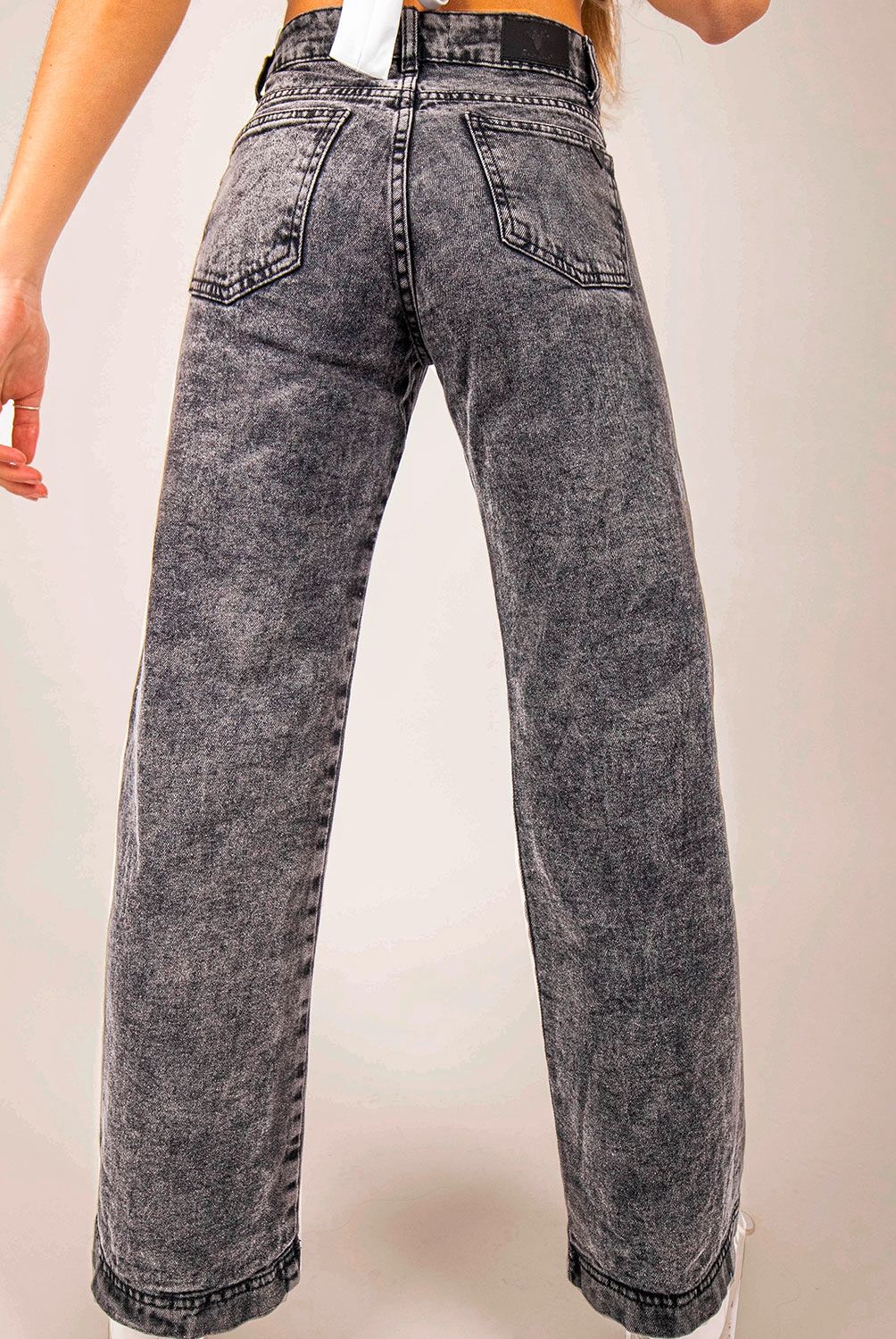 RAINDOOR - Raindoor Jeans Wide Leg Tiro Alto Mujer