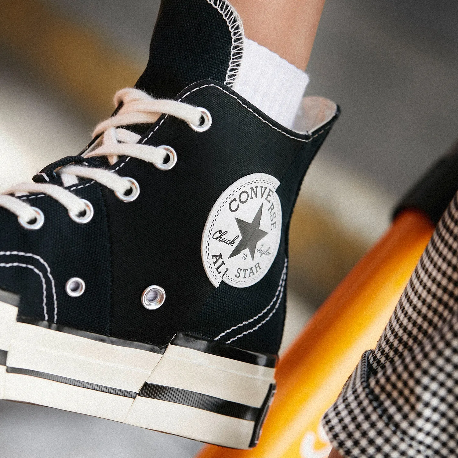 CONVERSE Chuck 70 Plus Zapatilla Urbana Mujer Negro Converse