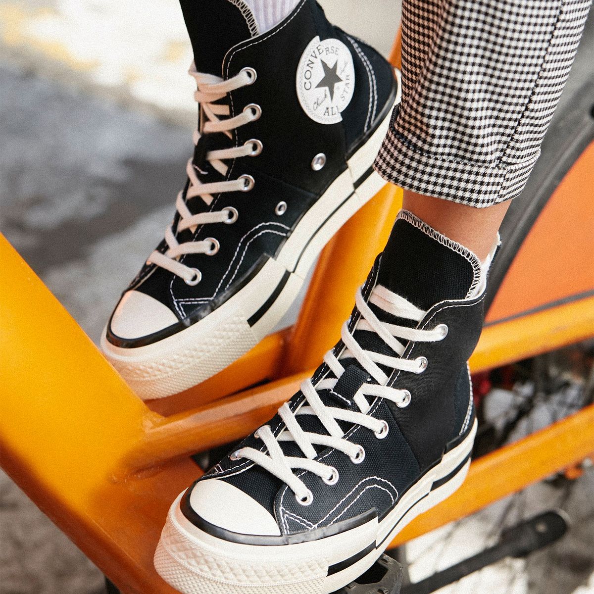 CONVERSE - Chuck 70 Plus Zapatilla Urbana Mujer Negro Converse