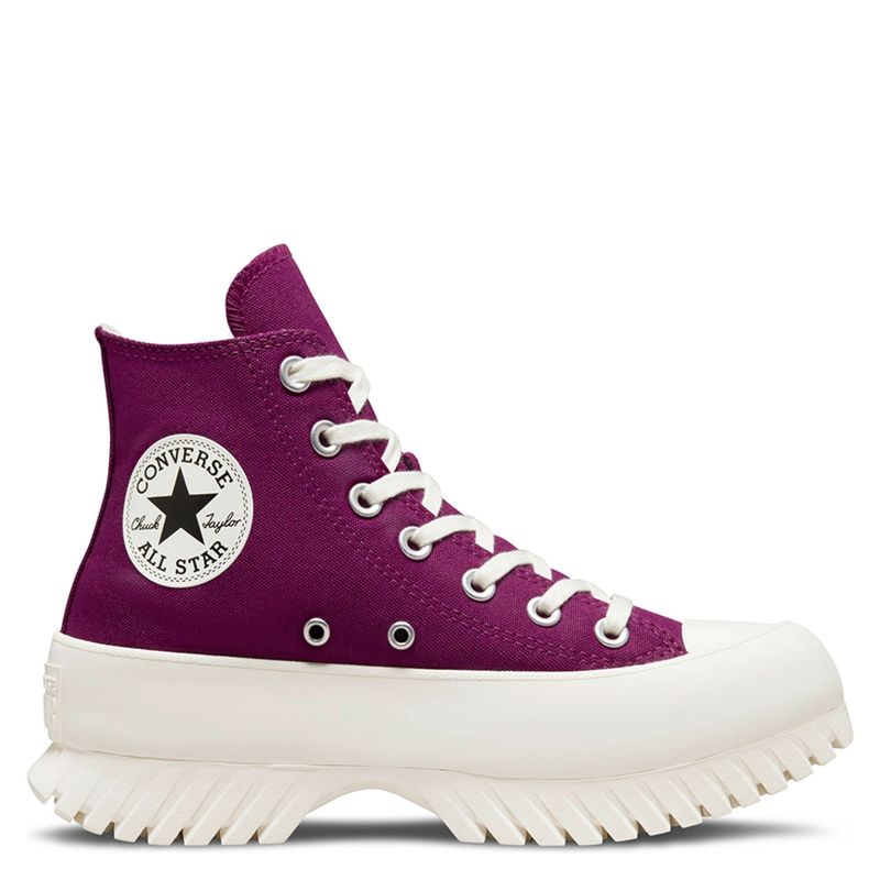 CONVERSE - Chuck Taylor All Star Lugged 2.0 Zapatilla Urbana Plataforma Mujer Morado Converse