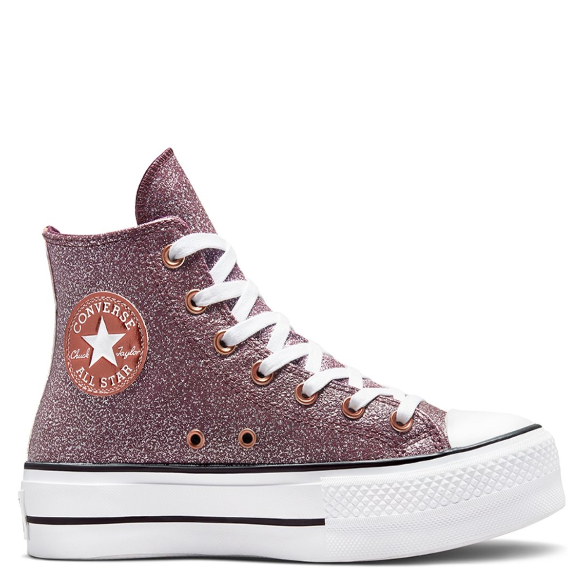 CONVERSE - Chuck Taylor All Star Lift Zapatilla Urbana Plataforma Mujer Rojo Converse