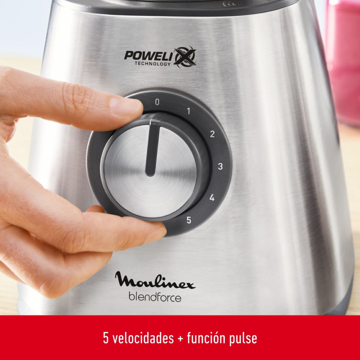 MOULINEX - Licuadora Moulinex Blendforce Inox 800W