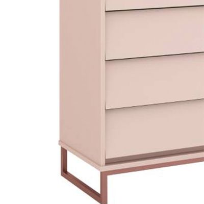 Imagen 2 del producto Cómoda Noah Desing 3 Cajones Rosa