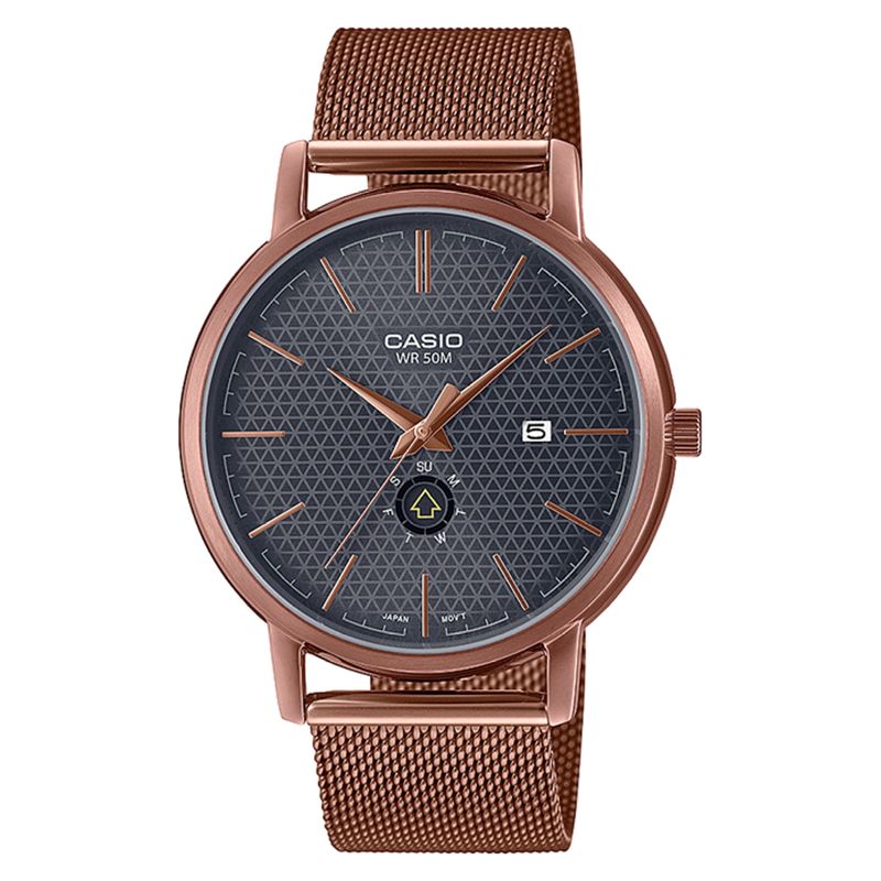 CASIO - Reloj análogo hombre mtp-b125mr-8a