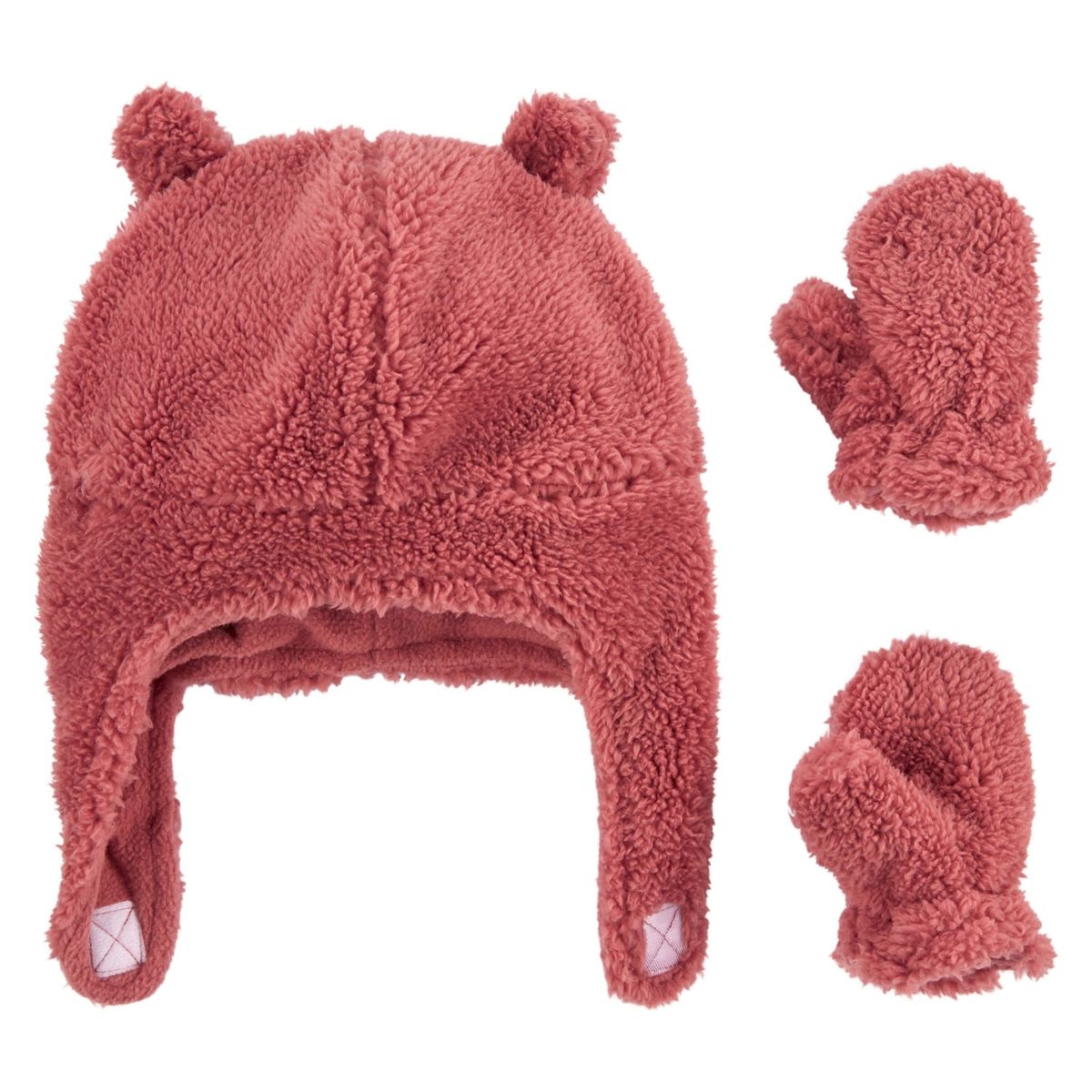 CARTER'S - Conjunto 2 Piezas Gorro Y Mitones Bebé Niña Carter´s