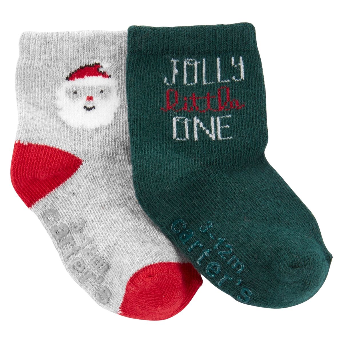 CARTER'S - Calcetines Pack 2 Pares Navidad Unisex Bebé Carter´s
