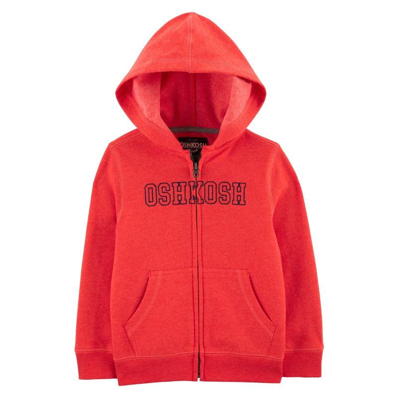 OSHKOSH - Poleron Algodón Logo Con Capucha Bebé Niño Oshkosh