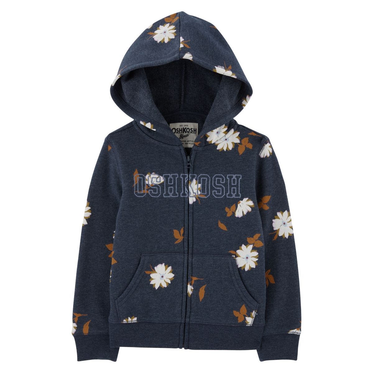 OSHKOSH - Poleron Algodón Logo Con Capucha  Niña Oshkosh