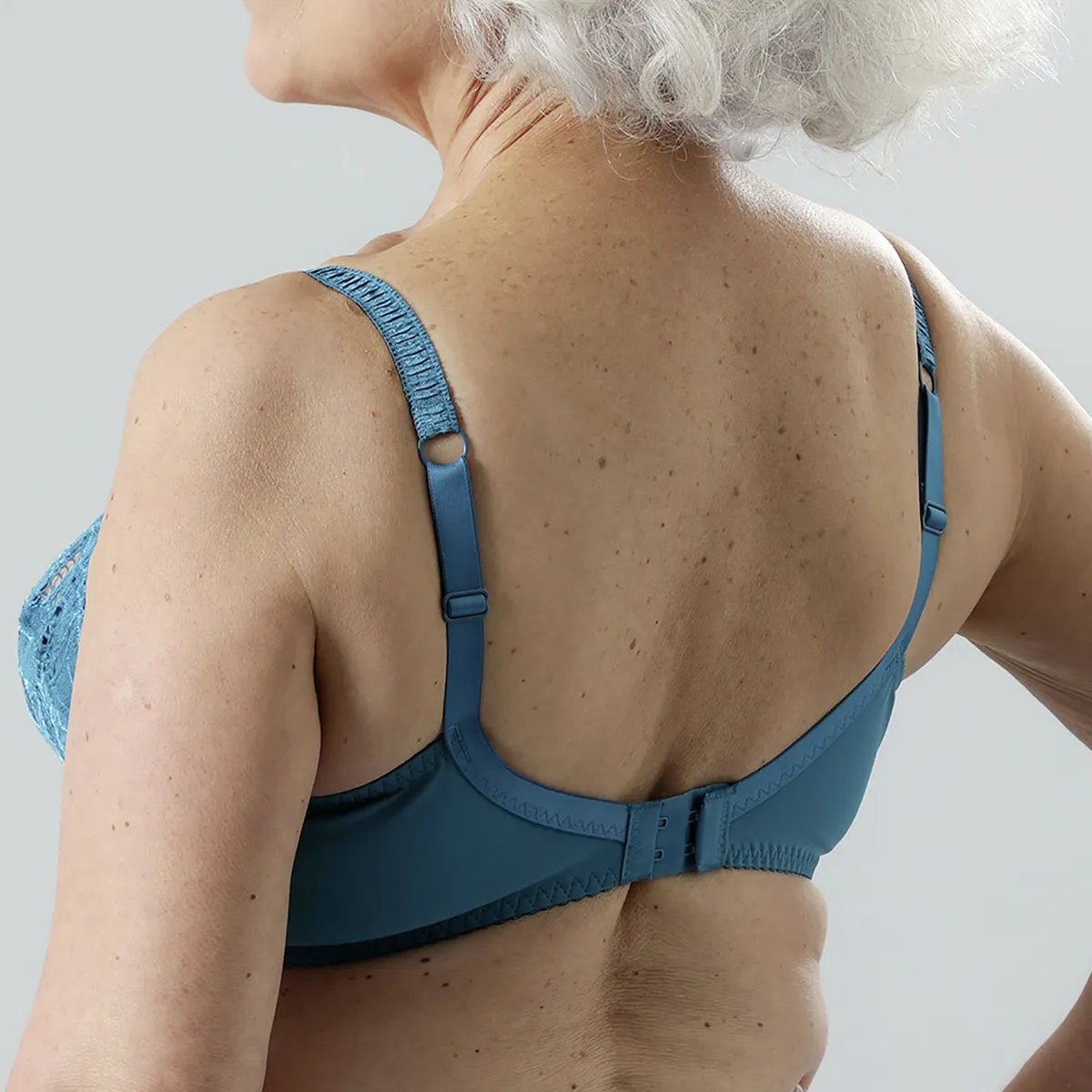 FLORES - Pantaleta Encaje Y Lycra Mujer Flores