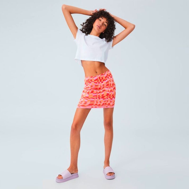 COTTON ON - Falda Punto Mujer Cotton On