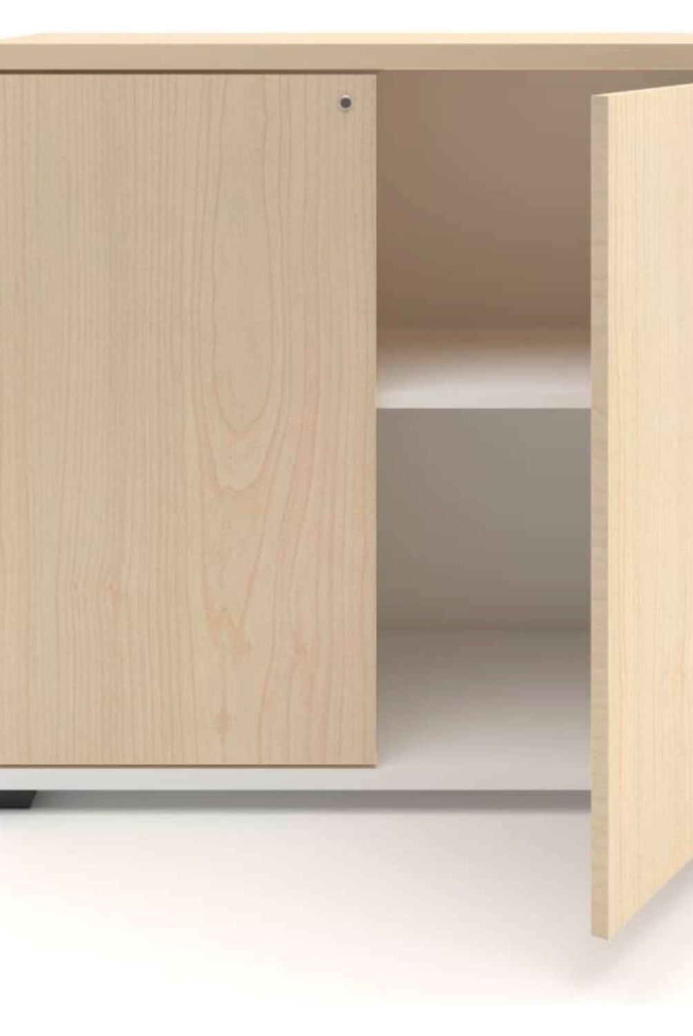 FORM OFFICE - Gabinete Bajo C/P 80X40X75 Nat/Blanco Form Office