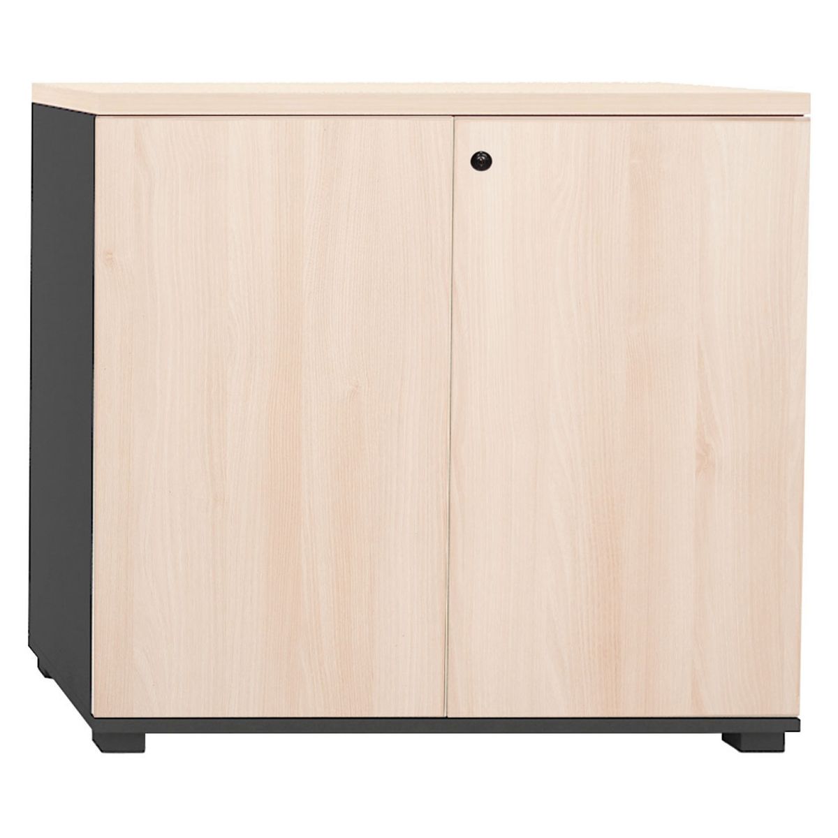 FORM OFFICE - Gabinete Bajo C/P 80X40X75 Nat/Gris Form Office