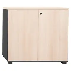 FORM OFFICE - Gabinete Bajo C/P 80X40X75 Nat/Gris