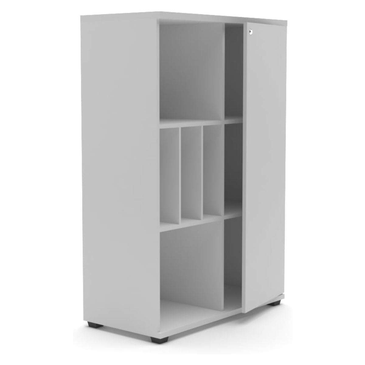 FORM OFFICE - Gabinete Med 1P Lib 80X40X120 Blanco Form Office