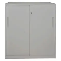 FORM OFFICE - Gabinete Alto Metalico C/P Gris Claro