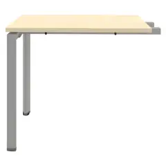 FORM OFFICE - Escritorio Lateral Neo Wengo Negro
