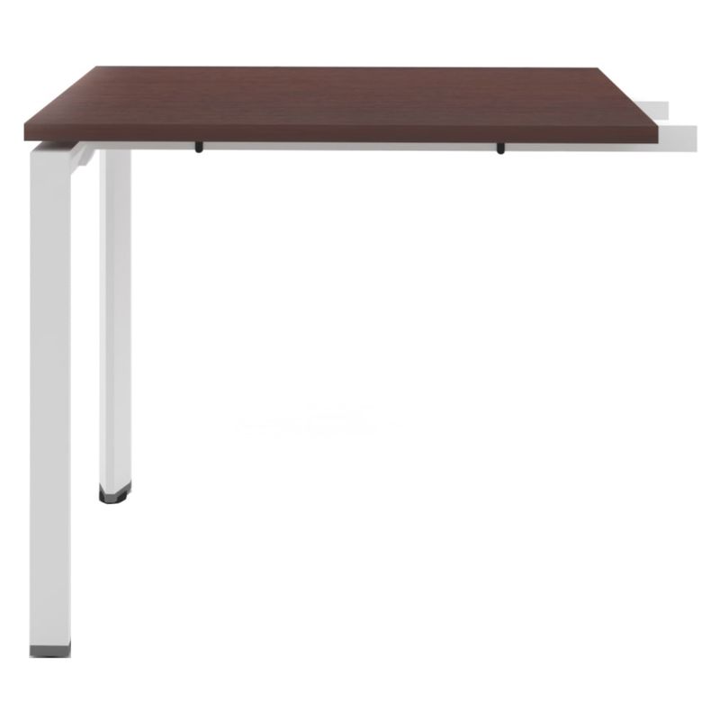 FORM OFFICE - Escritorio Lateral Neo Blanco Negro Form Office