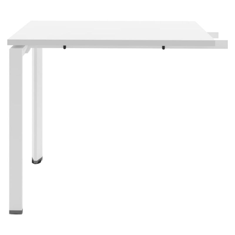 FORM OFFICE - Escritorio Lateral Neo Blanco Negro Form Office