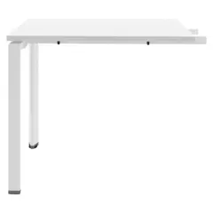 FORM OFFICE - Escritorio Lateral Neo Blanco Negro