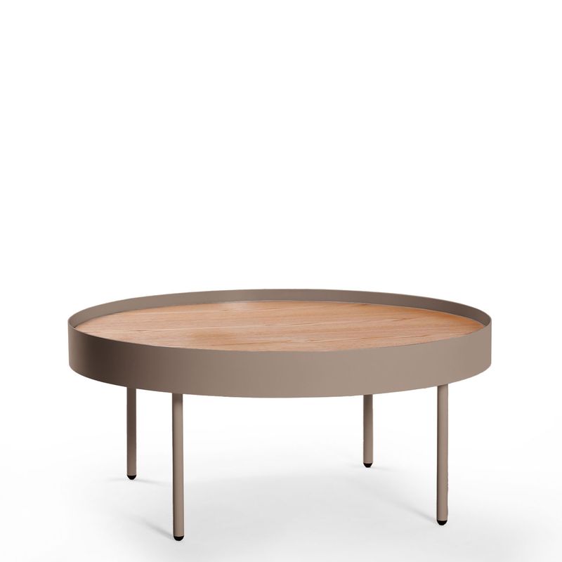 FORM DESIGN - Mesa Centro Teo Taupe Ash Form Design