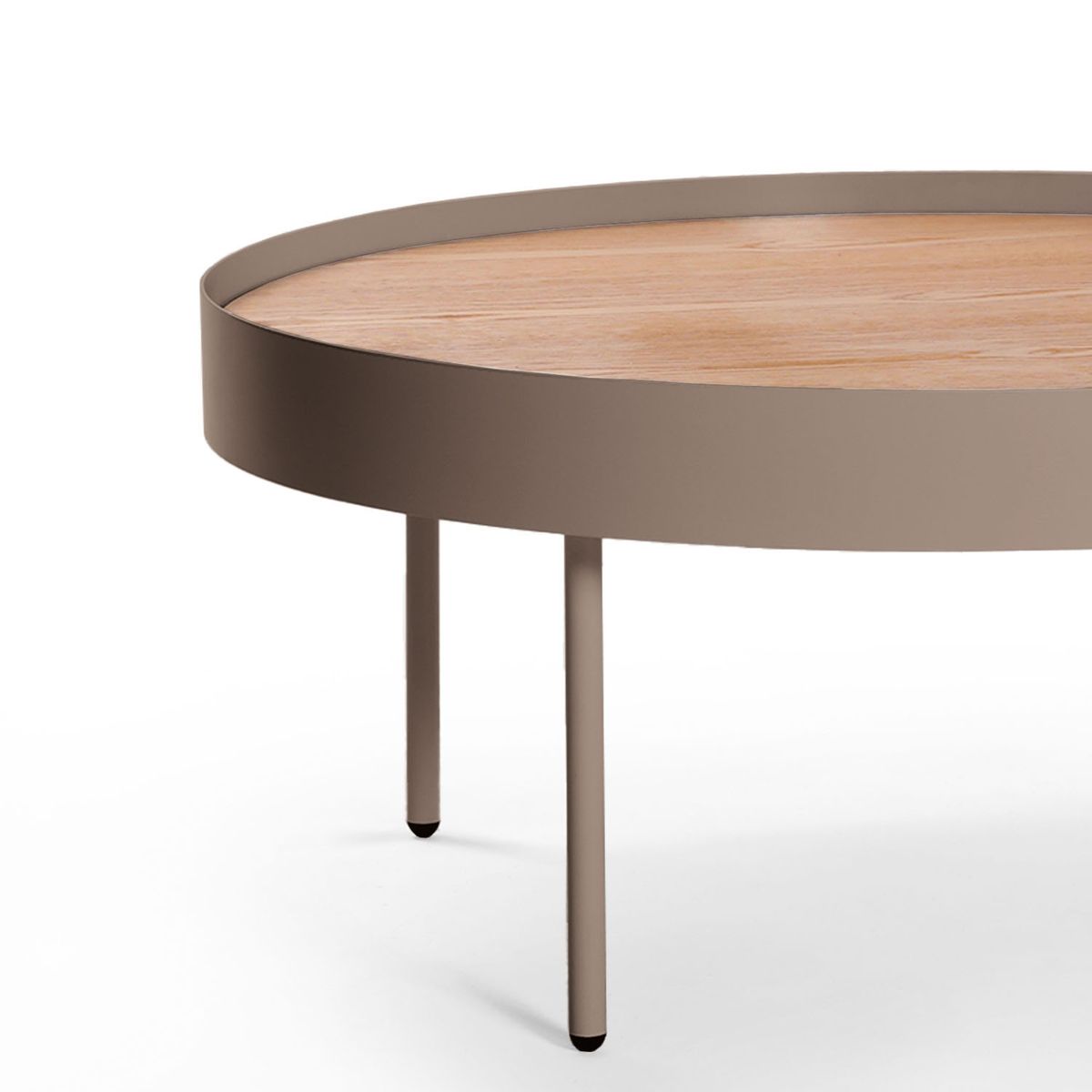 FORM DESIGN - Mesa Centro Teo Taupe Ash Form Design