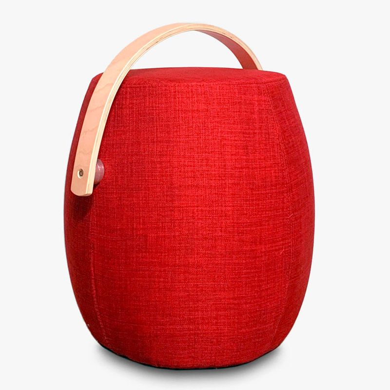 FORM DESIGN - Silla Diseño Pouf Tap Rojo Form Desing