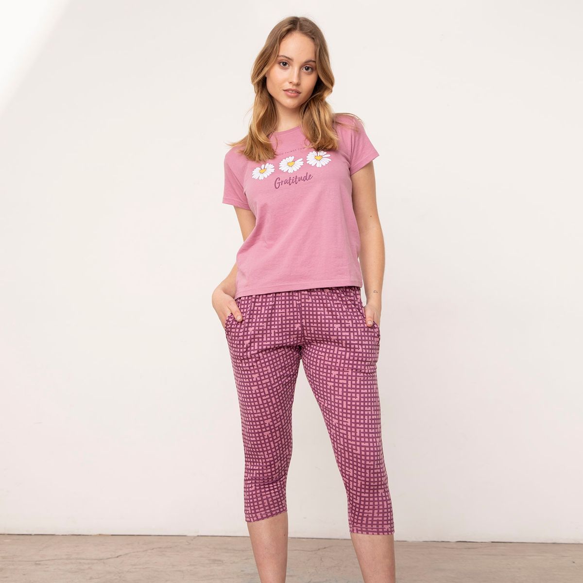PALMERS - Pijama Manga Corta Mujer Palmers