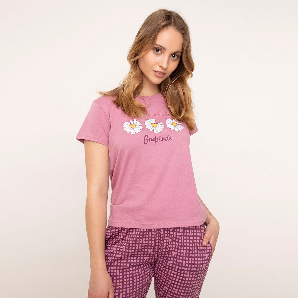 PALMERS - Pijama Manga Corta Mujer Palmers