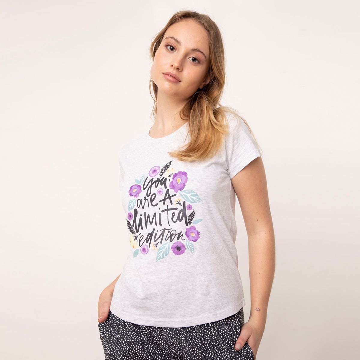 PALMERS - Pijama Manga Corta Mujer Palmers