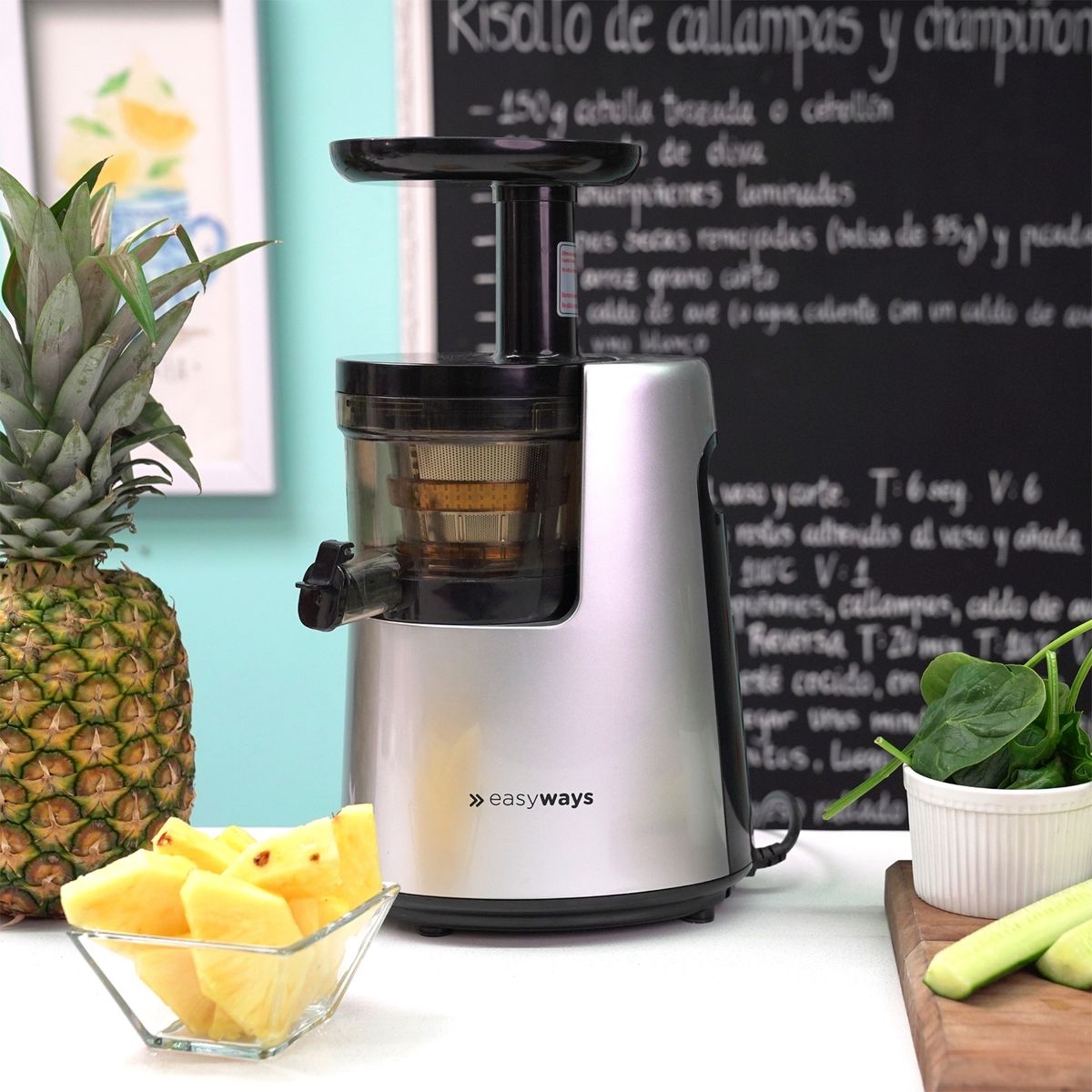 EASYWAYS - Prensadora de Jugo En Frío Slow Juicer Pro EasyWays