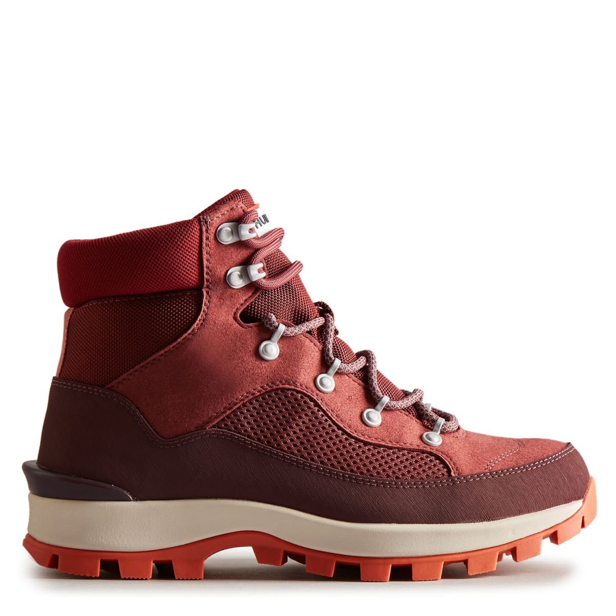 HUNTER - Botín Outdoor Mujer Rojo Hunter