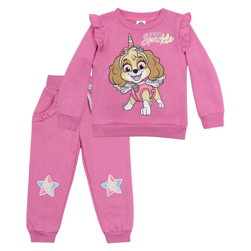 PAW PATROL - Conjunto Buzo Niña Skye Sprinkle Rosado Paw Patrol