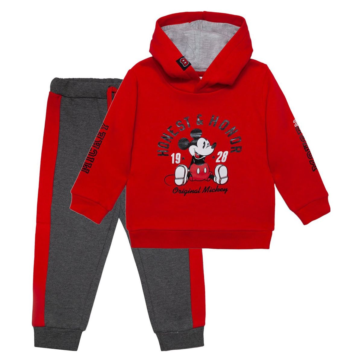 DISNEY - Conjunto de Buzo Niño Mickey Rojo Disney