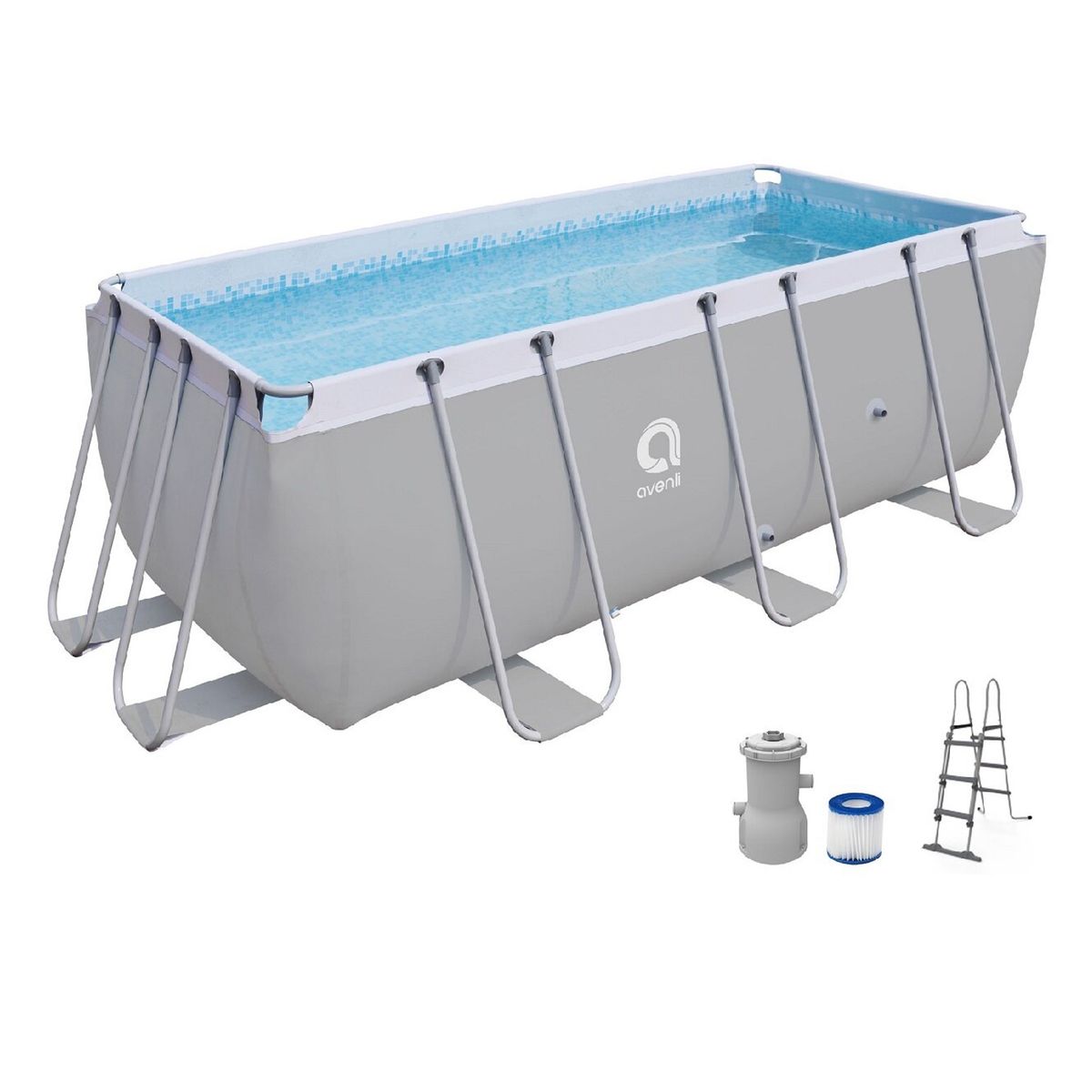 AVENLI - Piscina Estructural Rectangular 4 X 2 X 0.99 M