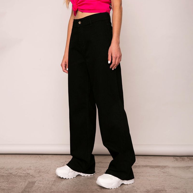 ONLY - Jeans Tiro Alto Algodón Mujer Only