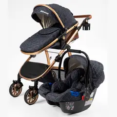 KIDSCOOL - Coche Travel Elegance 3 En 1 Azul