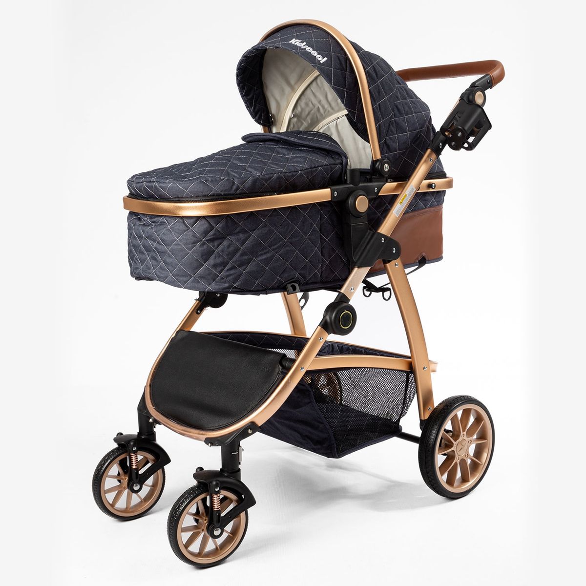 KIDSCOOL - Coche Travel Elegance 3 En 1 Azul Kidscool