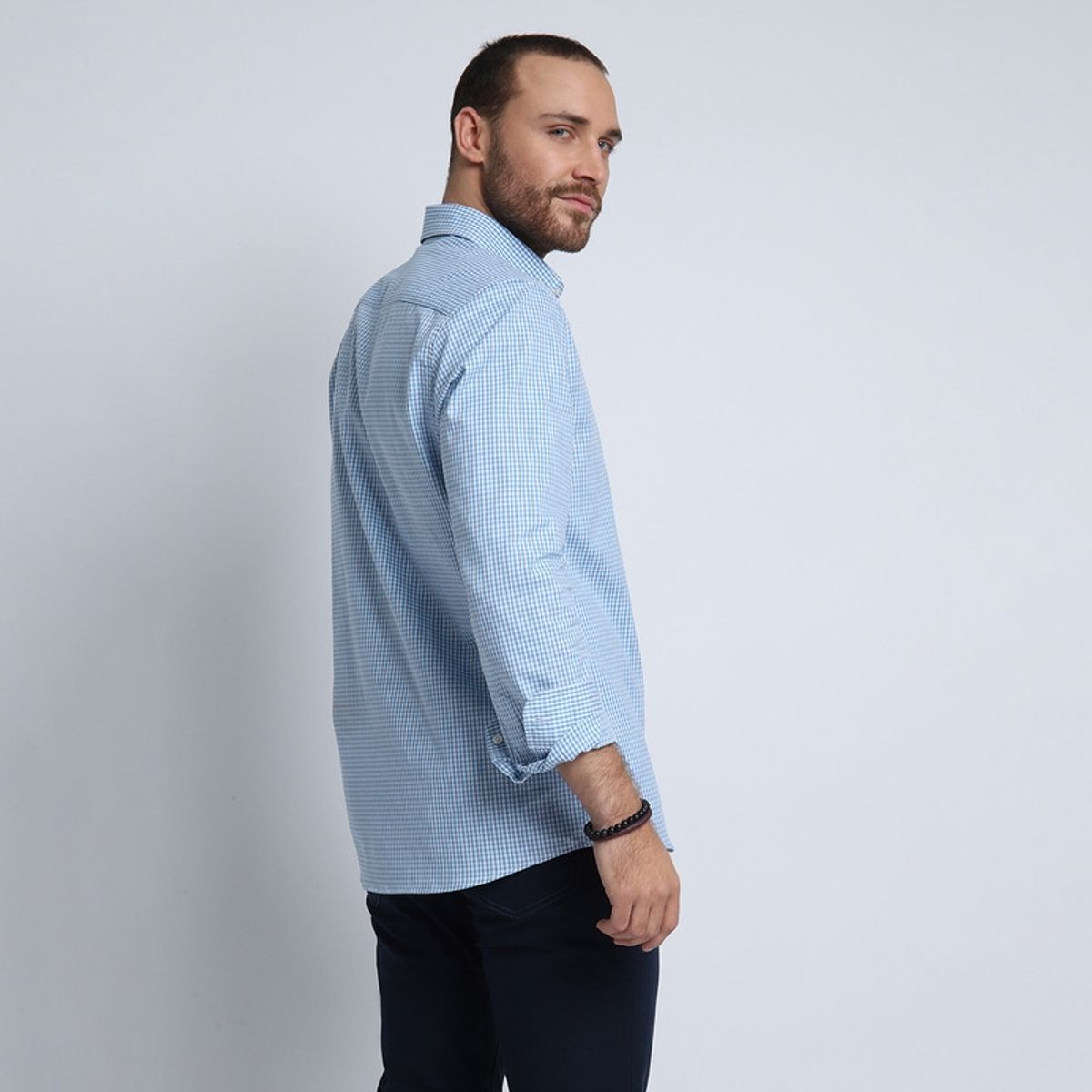 ARROW - Camisa Oxford a Cuadros ML Arrow