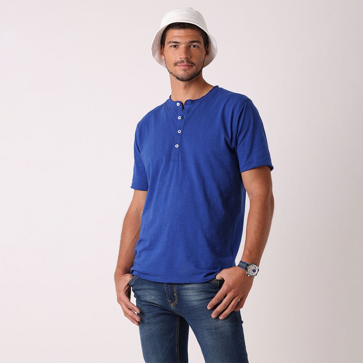 ARROW - Polera Manga Corta Regular Fit Hombre Arrow