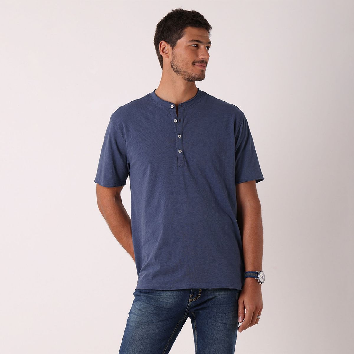 ARROW - Polera Manga Corta Regular Fit Hombre Arrow