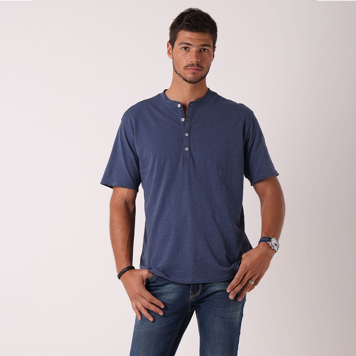 ARROW - Polera Manga Corta Regular Fit Hombre Arrow