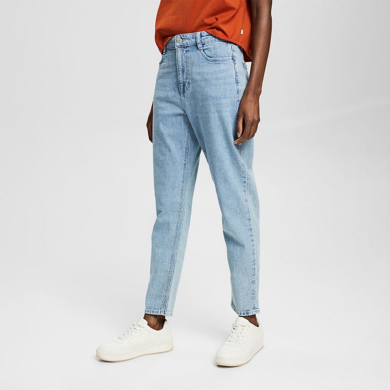 ESPRIT - Esprit Jeans Straight Tiro Alto Mujer