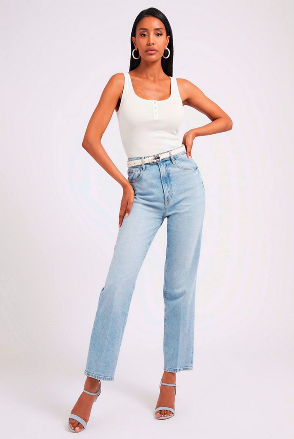 GUESS - Guess Polera Sin Mangas Mujer