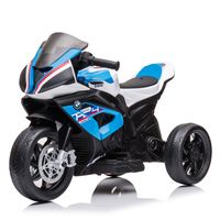 Moto A Bateria Con Licencia Bmw Azul 12V