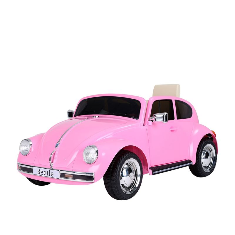 KIDSCOOL - Auto A Bateria Beetle Rosado 12V Kidscool