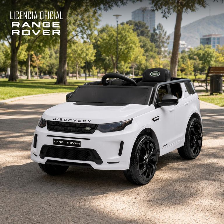 KIDSCOOL Land Rover Discovery con licencia Blanco