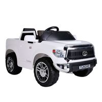 Auto A Bateria Toyota Tundra Blanca 12 V