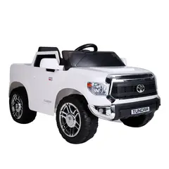 KIDSCOOL - Auto A Bateria Toyota Tundra Blanca 12 V